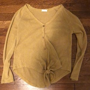 Yellow long sleeve